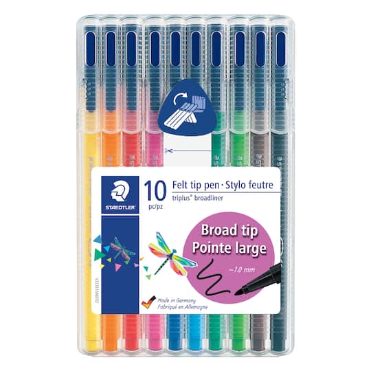 Buy in Bulk Packs: 10 (60 total) Staedtler® Triplus® Broad